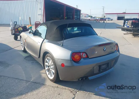 2003 BMW Z4 2.5I из США, поврежденный, VIN 4USBT33413LR66502